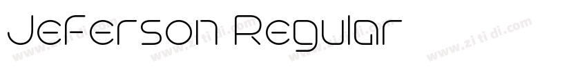 Jeferson Regular字体转换 Jeferson Regular字体转换